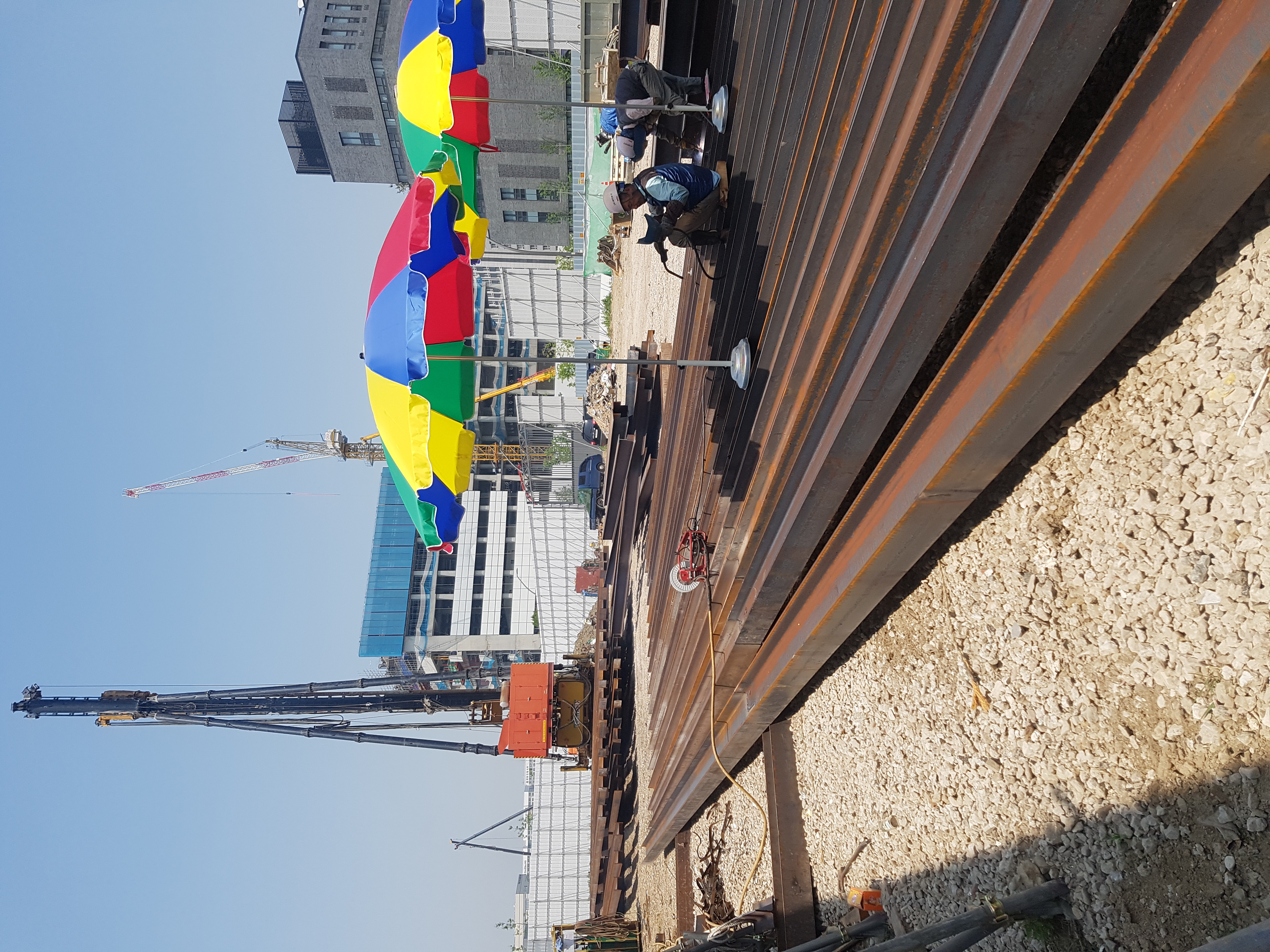 마곡지구지원 DS17-1~5블럭 복합시설 신축공사 중 토공사 및 흙막이공사